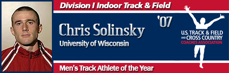 Chris Solinsky, Men's Indoor Track Athlete of the Year
