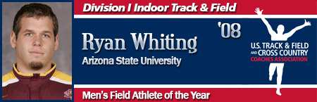 Ryan Whiting, Men's Indoor Field Athlete of the Year