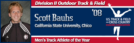 Scott Bauhs, Men's Outdoor Track Athlete of the Year