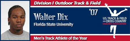 Walter Dix, Men's Outdoor Track Athlete of the Year