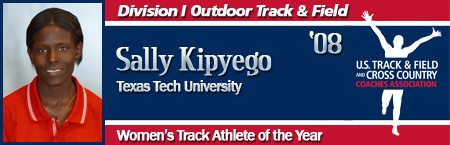 Sally Kipyego, Women's Outdoor Track Athlete of the Year