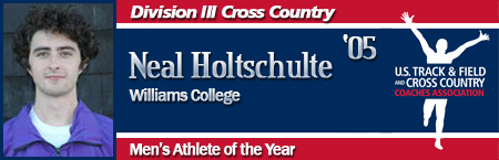 Neal Holtschulte, Men's Cross Country Athlete of the Year