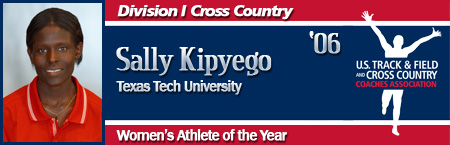 Sally Kipyego, Women's Cross Country Athlete of the Year