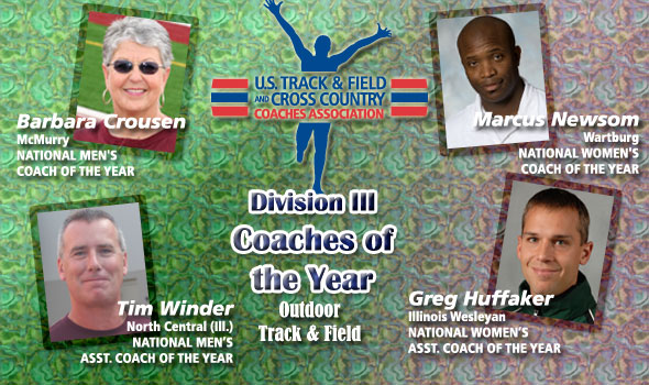 Top Head and Assistant Coaches Named for 2012 Division III Outdoor Season