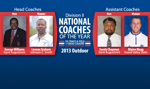 Coaches Name DII National Outdoor Coach of the Year Winners