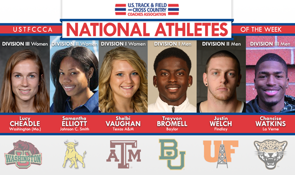 World Junior Record-Tying Bromell Highlights National Athletes of the Week