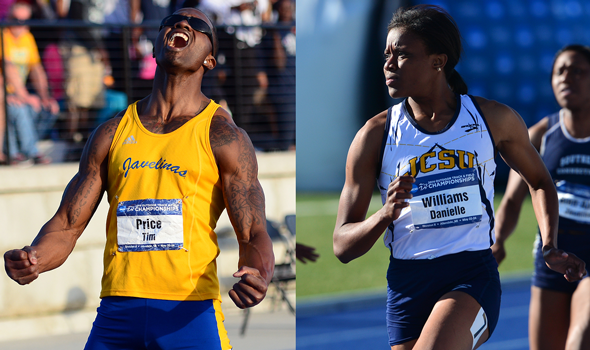 Williams & Price Earn High Point Honors at Division II Outdoor T&F Championships
