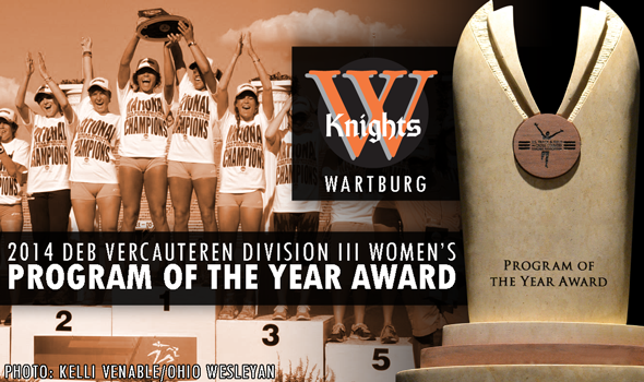 Wartburg Earns Third-Straight Deb Vercauteren Division III Women’s Program of the Year Award