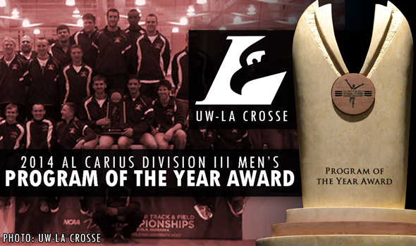 UW-La Crosse Makes It Two Al Carius Division III Men’s Program of the Year Awards in a Row