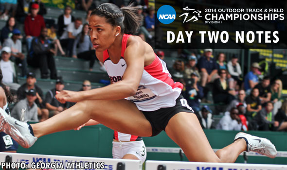 Day Two Notes – NCAA Division I Outdoor T&F Championships