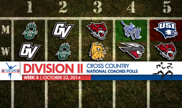 Colorado Mines Men Move Up in Tranquil Division II XC National Coaches’ Poll