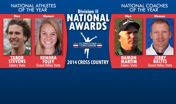 Stevens, Foley, Martin & Baltes Earn 2014 Division II NCAA Cross Country National Awards