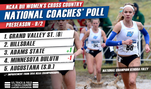 GVSU Women Earn Unanimous Preseason No. 1 Rank in NCAA DII Cross Country