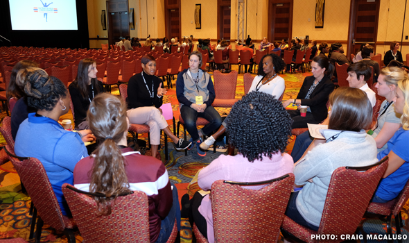 Networking Key At Female Coaches Roundtable