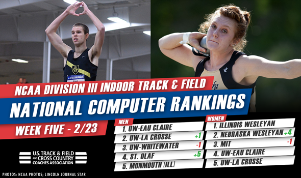 New Faces Dot Top-5 of NCAA DIII National Team Rankings