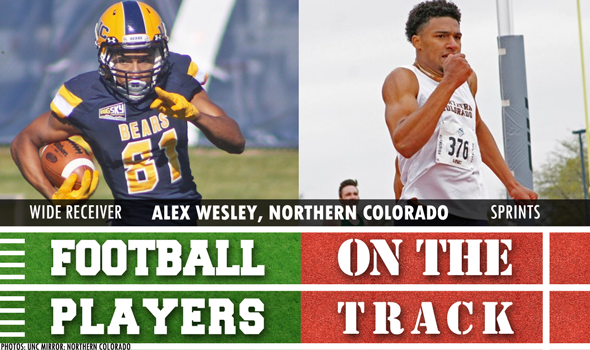 College Football Players on the Track: May 17