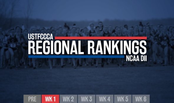 Several Changes at the Top of Latest NCAA DII Regional Rankings