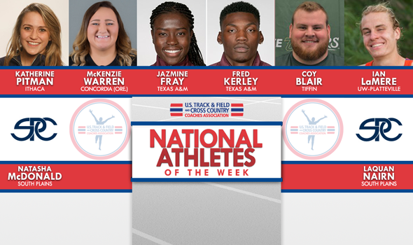 NCAA & NJCAA ITF National Athletes of the Week (February 14)